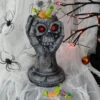 Light Up Skull Hand Candy Holder Halloween Decoration Grey 29cm -Halloween Supply Store XS7494 LS 1 opt