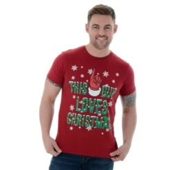 Mens Novelty Cotton Christmas T-Shirt Tee This Guy Loves Xmas 8 Mens Novelty Cotton Christmas T-Shirt Tee This Guy Loves Xmas -Halloween Supply Store b4b3b954 6a9b 41c5 b1d3 be6f98244196