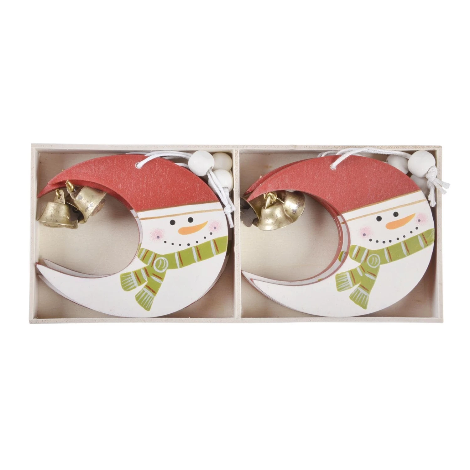Set Of 6 Novelty Snowman Christmas Tree Decorations Boxed 10 Set Of 6 Novelty Snowman Christmas Tree Decorations Boxed - Image 8