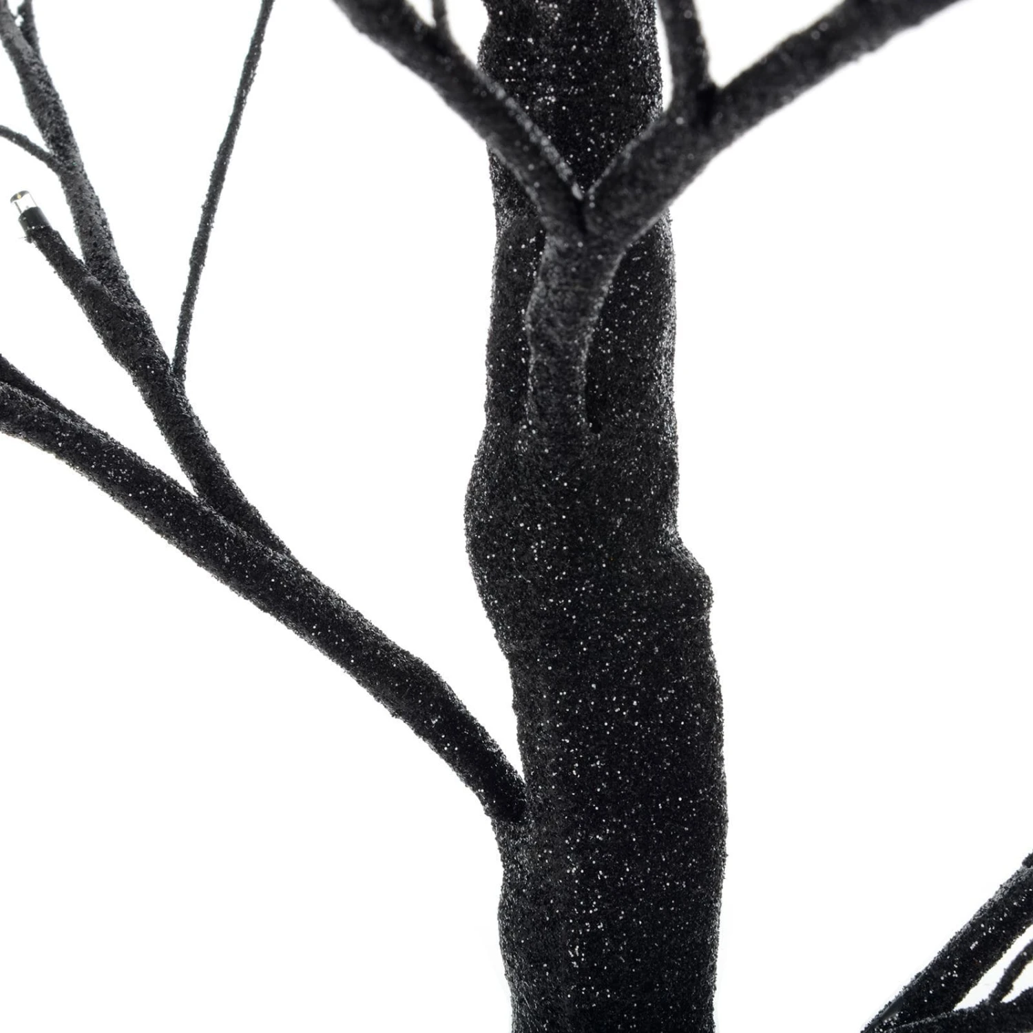 Black Glitter Mini Halloween Twig Tree LED Lights 60cm 13 Black Glitter Mini Halloween Twig Tree LED Lights 60cm - Image 11