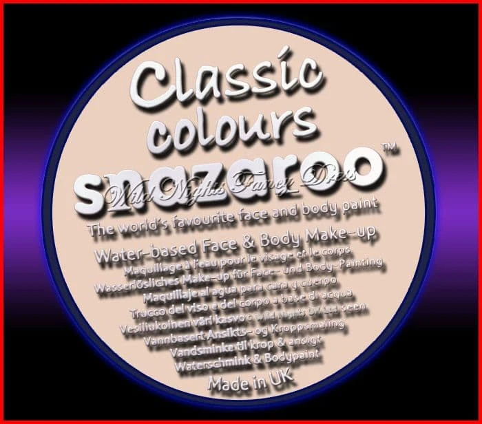 SNAZAROO 50 FACE PAINT 18ML POT COMPLEXION PINK 3 SNAZAROO 50 FACE PAINT 18ML POT COMPLEXION PINK