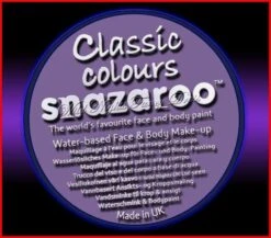 SNAZAROO 50 FACE PAINT 18ML POT LILAC
