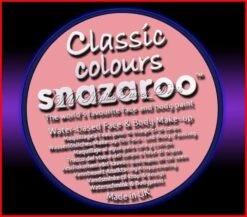 SNAZAROO 50 FACE PAINT 18ML POT PALE PINK