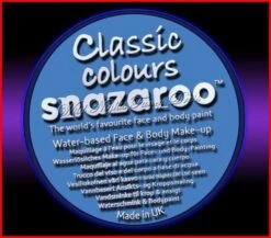 SNAZAROO 50 FACE PAINT 18ML POT SKY BLUE