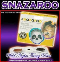 SNAZAROO DIZZY DOG FACE PAINT THEME PACK