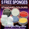 SNAZAROO Face Paints + FREE Sponges 5 Pack