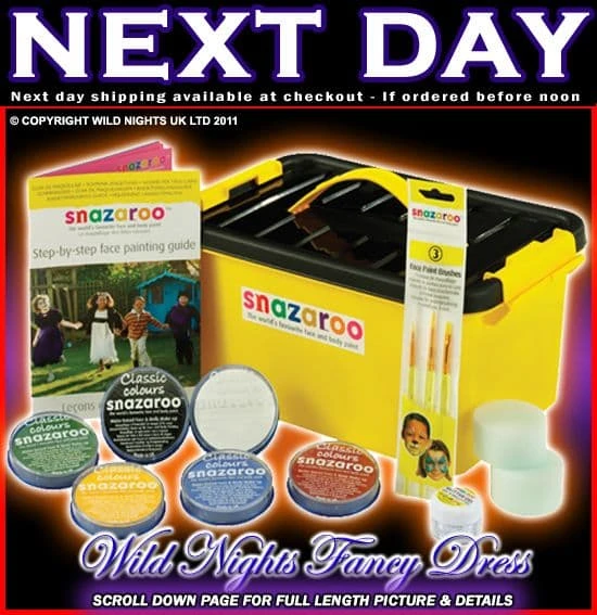 SNAZAROO PROFESIONAL FACE PAINT/PAINTING MINI KIT 300+ FACES 3 SNAZAROO PROFESIONAL FACE PAINT/PAINTING MINI KIT 300+ FACES
