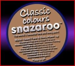 SNAZAROO PROFESSIONAL FACE PAINT 30ML TUB LIGHT BEIGE