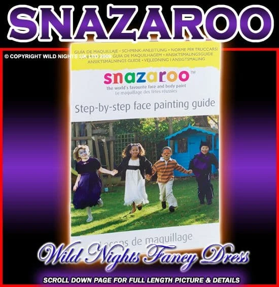 SNAZAROO STEP BY STEP GUIDE FACE PAINTING BOOK 3 SNAZAROO STEP BY STEP GUIDE FACE PAINTING BOOK