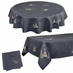 Fabric Christmas Tablecloths Table Covers / Napkins 32 Fabric Christmas Tablecloths Table Covers / Napkins -Halloween Supply Store xmas tree slate 1600 opt 75993.1591950600.1100.1100