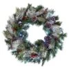 LED Snow Frosted Christmas Wreath With Berries & Pine Cones -Halloween Supply Store xs2885 1600 1 65819.1496891525.1100.1100