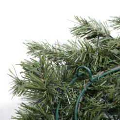 LED Snow Frosted Christmas Wreath With Berries & Pine Cones -Halloween Supply Store xs2885 1600 5 31432.1496891526.1100.1100