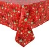 Red Christmas Owls Large Tablecloth Wipe Clean PVC Vinyl Table Cover -Halloween Supply Store xs3284 1600 1 opt 08223.1590152209.1100.1100