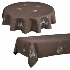 Fabric Christmas Tablecloths Table Covers / Napkins 37 Fabric Christmas Tablecloths Table Covers / Napkins -Halloween Supply Store xs4776 master 1600 5 opt 05206.1591950676.1100.1100