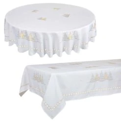 Fabric Christmas Tablecloths Table Covers / Napkins 30 Fabric Christmas Tablecloths Table Covers / Napkins -Halloween Supply Store xs4776 master 1600 7 opt 68172.1591950423.1100.1100